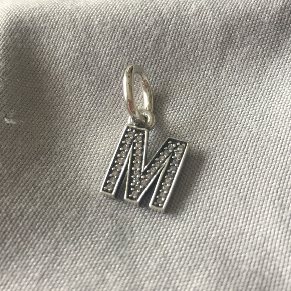 charm pandora m charm pandora m